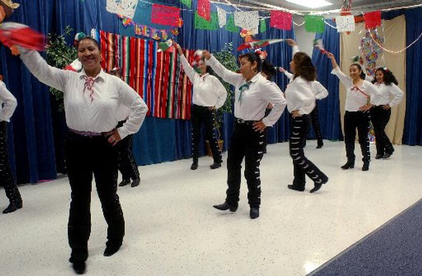 Dancers perform at the Multicultural Cinco de Mayo Festival at Senter Park Recreation Center.