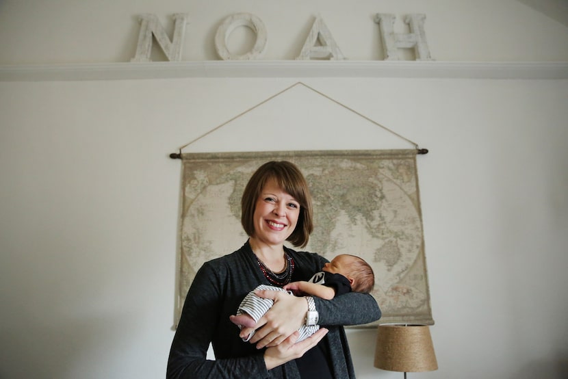 Julie Thrift gave birth to her firstborn Noah Thrift on Nov. 27, 2017. Watchdog Dave Lieber...