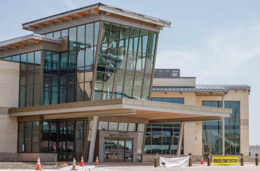 The expansion of McKinney National Airport remains under construction on Thursday, July 20,...