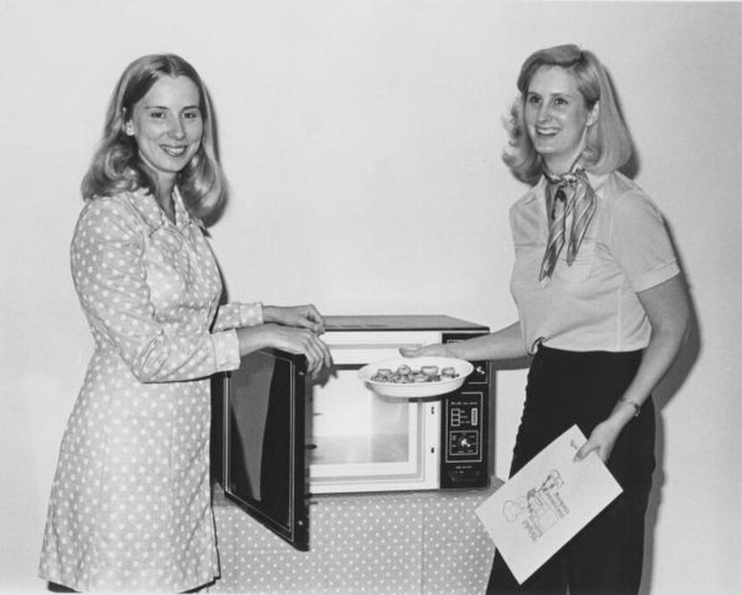 Cooking demonstrations, including with microwave ovens, were a part of the branch’s...