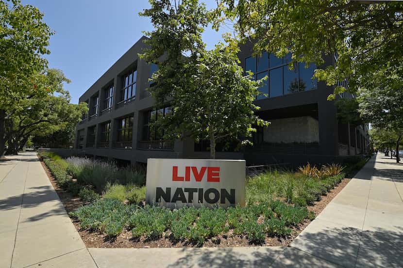 Headquarters of Live Nation as shown in 2020 in Beverly Hills, Calif. Anyone who has bought...