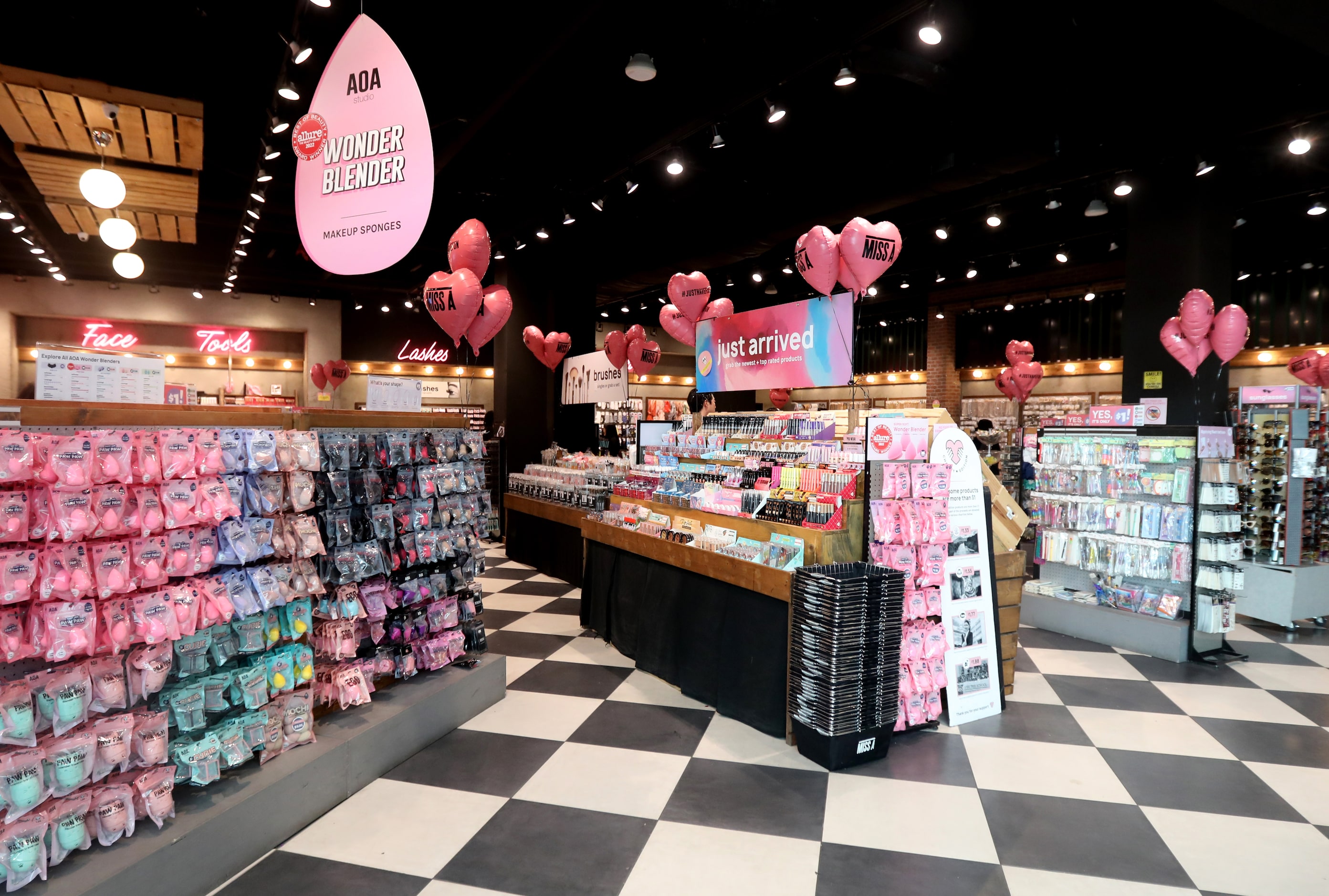 Dallas based beauty dollar store Miss A inside Stonebriar Centre in Frisco, Texas, Monday,...