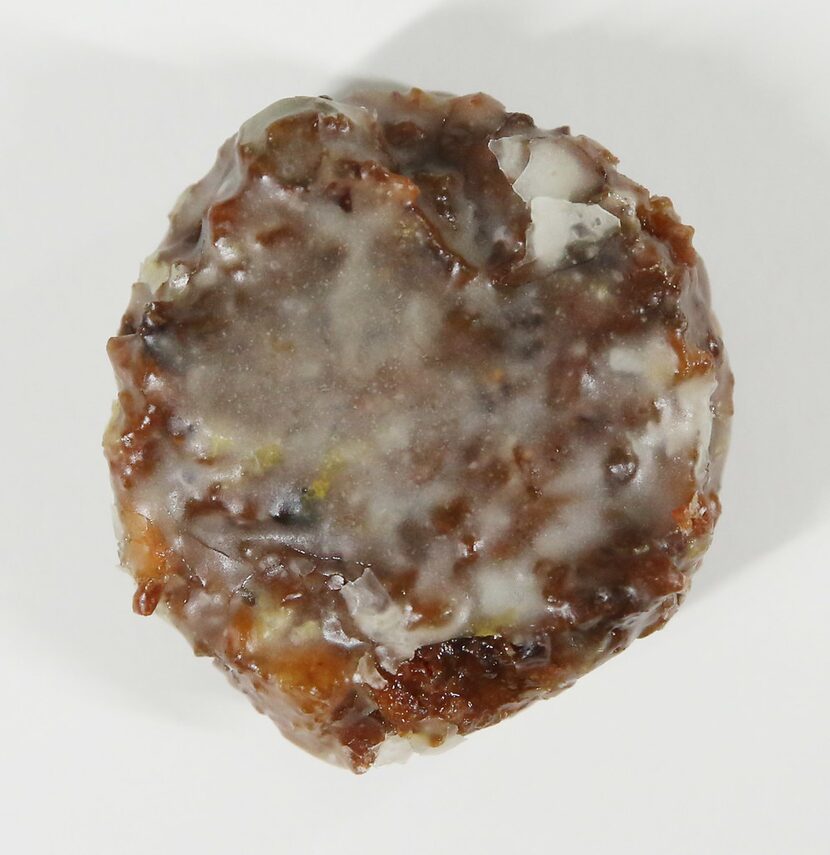 Jeremy Larsen won first place in the Boozy category for his Iced English Plum Pudding Cookies.