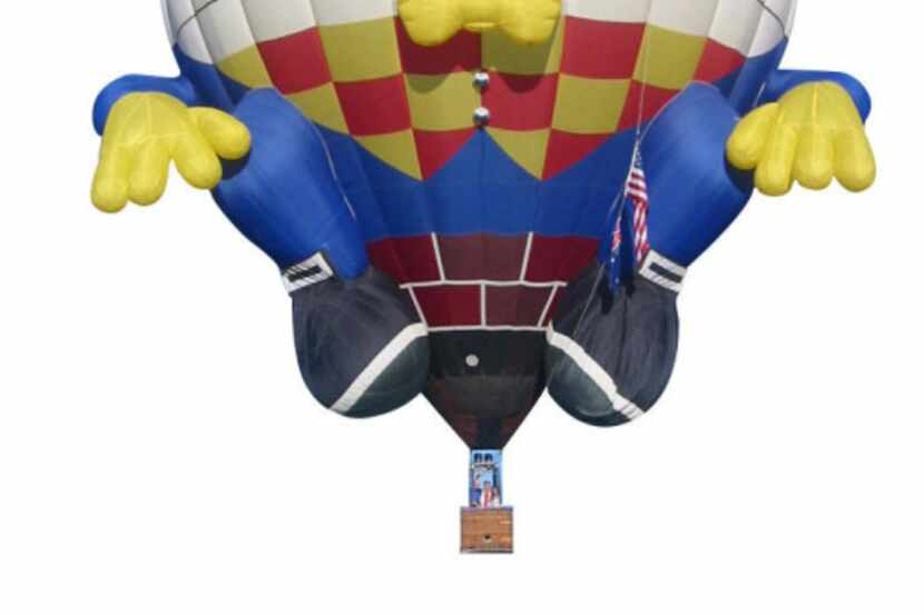 Hot-air balloons will fill the skies at Horseshoe Bay Resort next month.