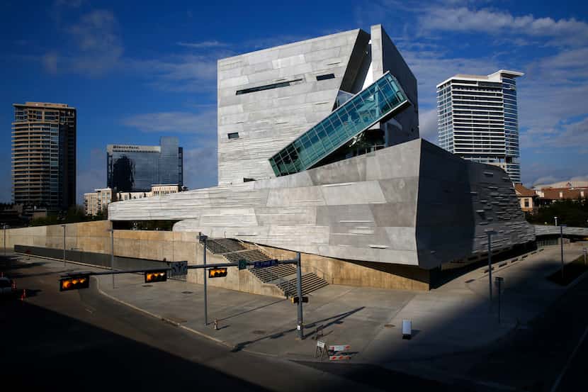 The Perot Museum of Nature and Science in downtown Dallas, Thursday, October 25, 2012.