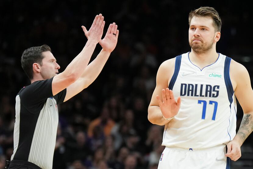 Luka Doncic, Devin Booker get into heated exchange at end of another  Mavericks-Suns battle
