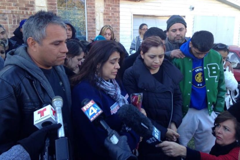 
Friends and relatives of Juan Trevino Jr. gathered Wednesday morning to mourn his death....
