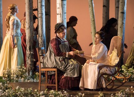 The Dallas Opera held a dress rehearsal of Tchaikovsky's "Eugene Onegin" at the Winspear...