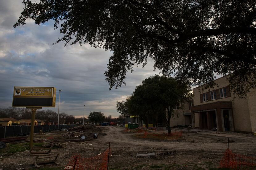 Of South Oak Cliff's roughly 1,200 students, nearly 90 percent come from low-income homes,...