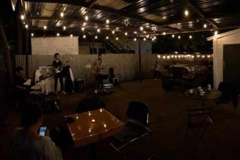 The Pepe Valdez Trio performed at the first Old Oak Cliff Music Sessions on 626 W. Davis St....