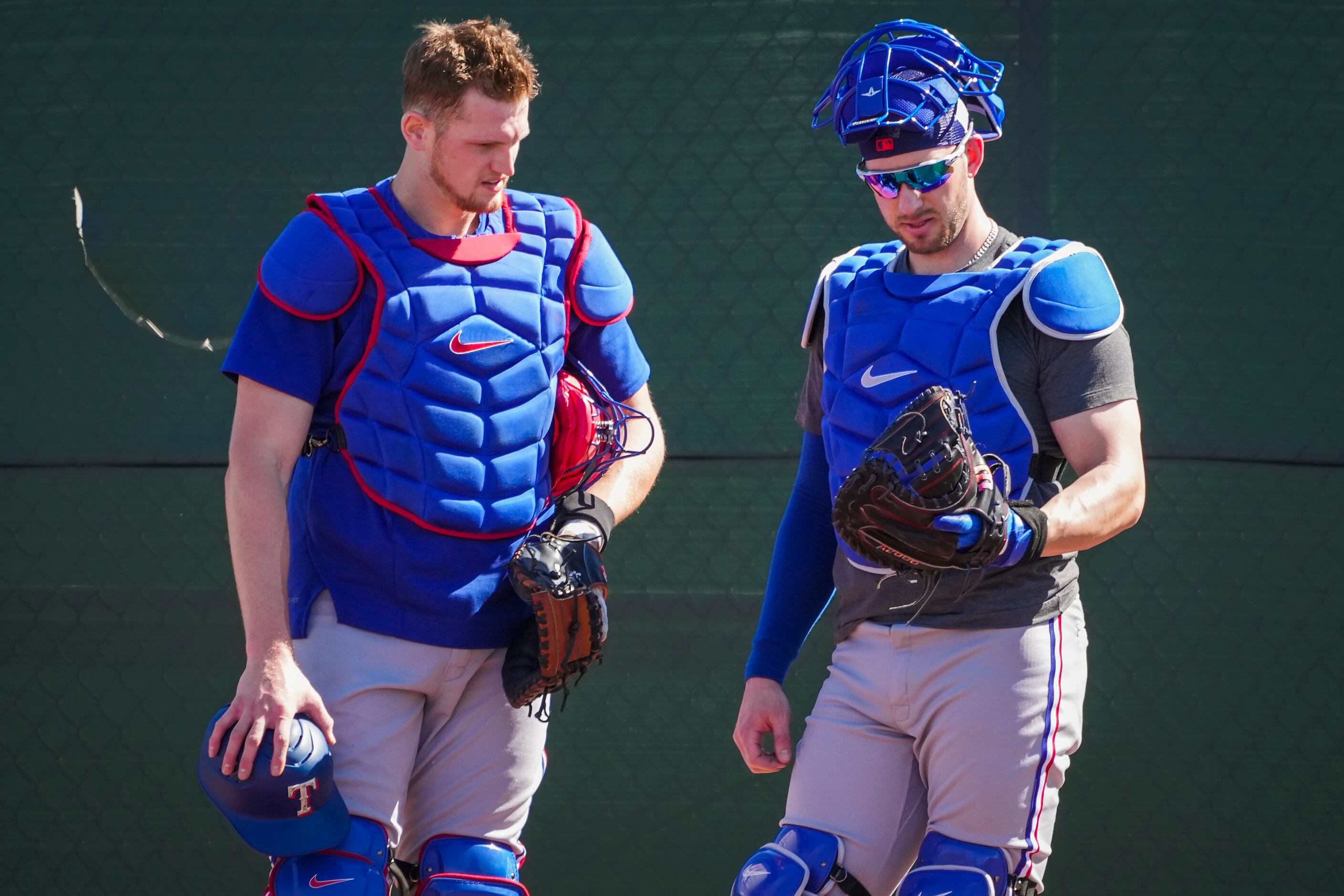 Rangers rookie Sam Huff is determined to be more than just a big bat