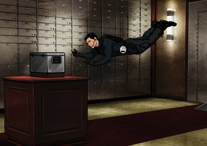 Suave master spy (both adjectives mostly in his own mind) Sterling Archer, voiced by H. Jon...
