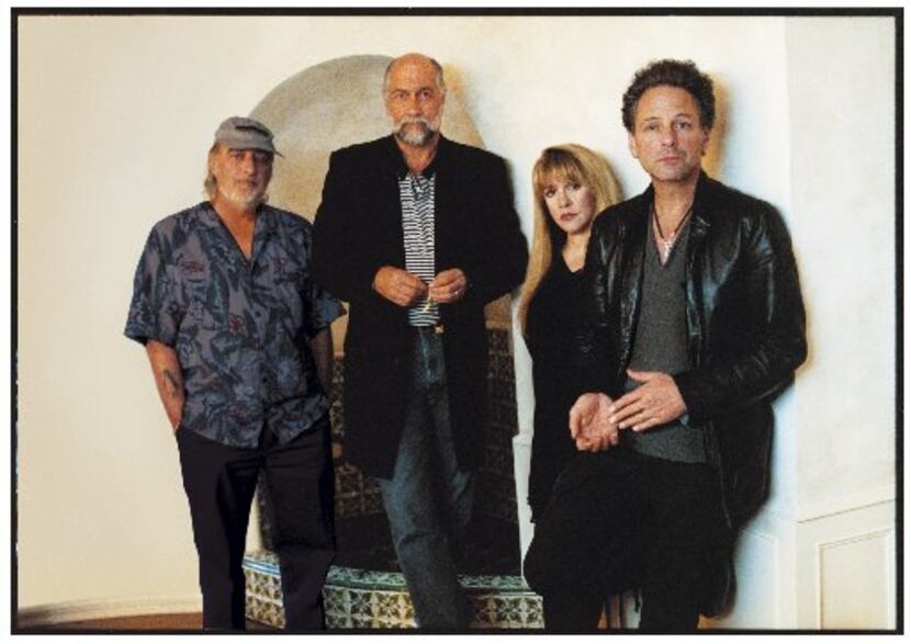 John McVie, Mick Fleetwood, Stevie Nicks and Lindsey Buckingham in 2009. 