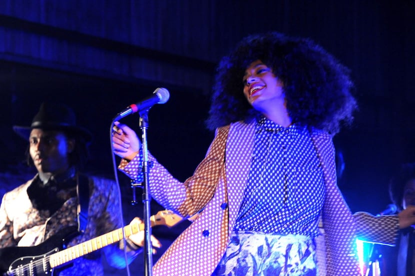 Solange performed at The Hive during the 2013 edition of the 35 Denton music festival....