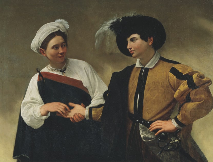 The Gypsy Fortune Teller, c. 1595, oil on canvas by Caravaggio