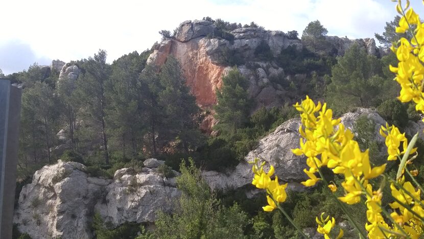 The countryside in Corbieres is the source of the wines.