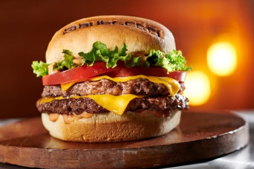 Double Cheeseburger served at BurgerFi