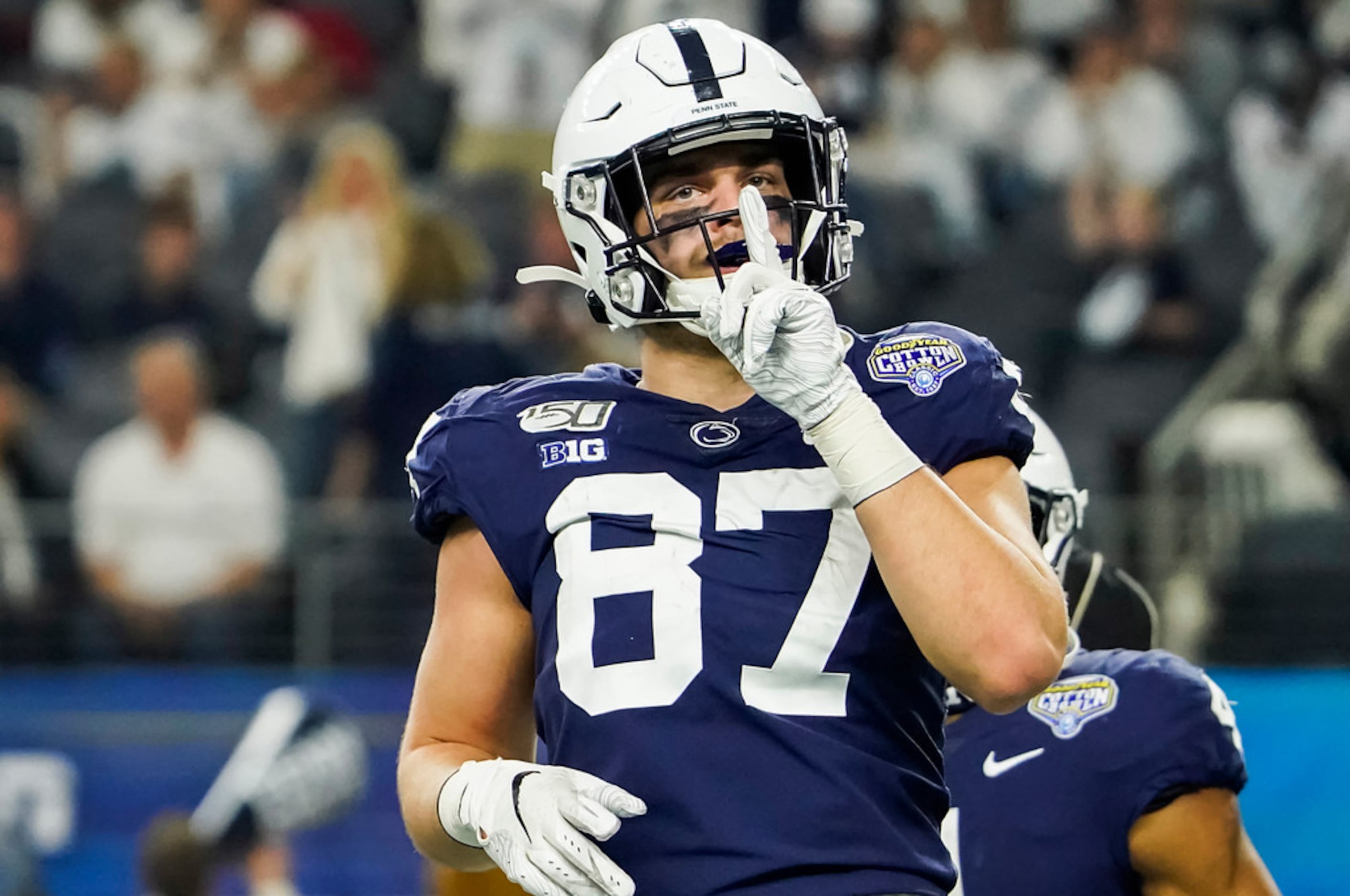 Penn State's Pat Freiermuth, the No. 1 tight end prospect in 2021