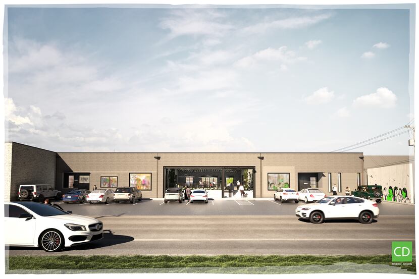 One of the Manufacturing Street buildings planned for renovations by Quadrant Investment...