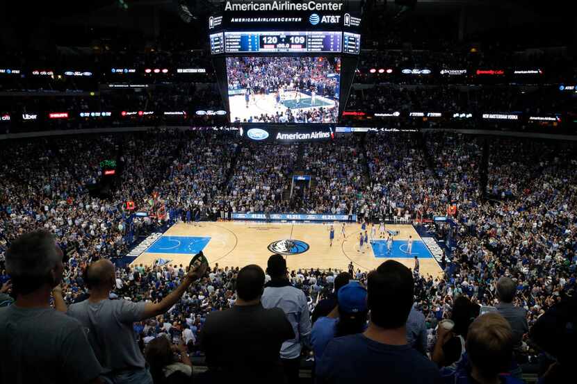 The American Airlines Center in Dallas, Tuesday, April 9, 2019. (Tom Fox/The Dallas Morning...