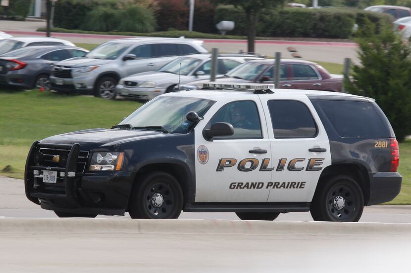 A Grand Prairie police cruiser photographed in 2017.