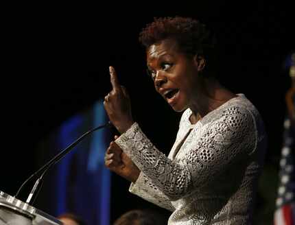 Viola Davis spoke at a benefit luncheon for Foundation for Education of Young Women/Irma...