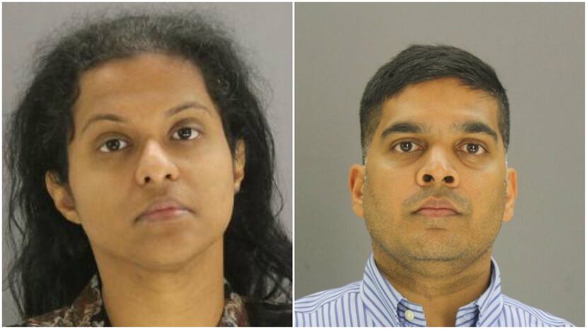 Sini Mathews  and Wesley Mathews are both being held in the Dallas County Jail. 