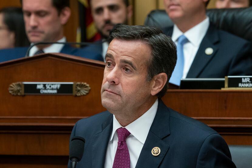 In this Wednesday, July 24, 2019 photo, Rep. John Ratcliffe, R-Texas, a member of the House...