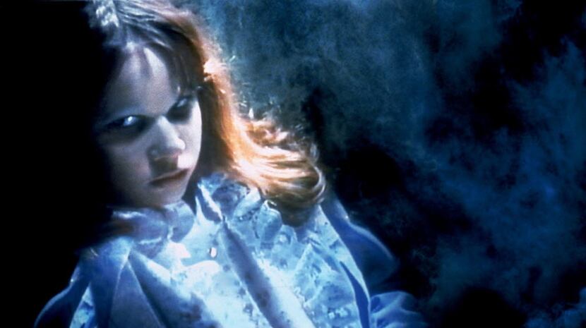 Linda Blair portrays a possessed Regan MacNeil in a scene from "The Exorcist." 