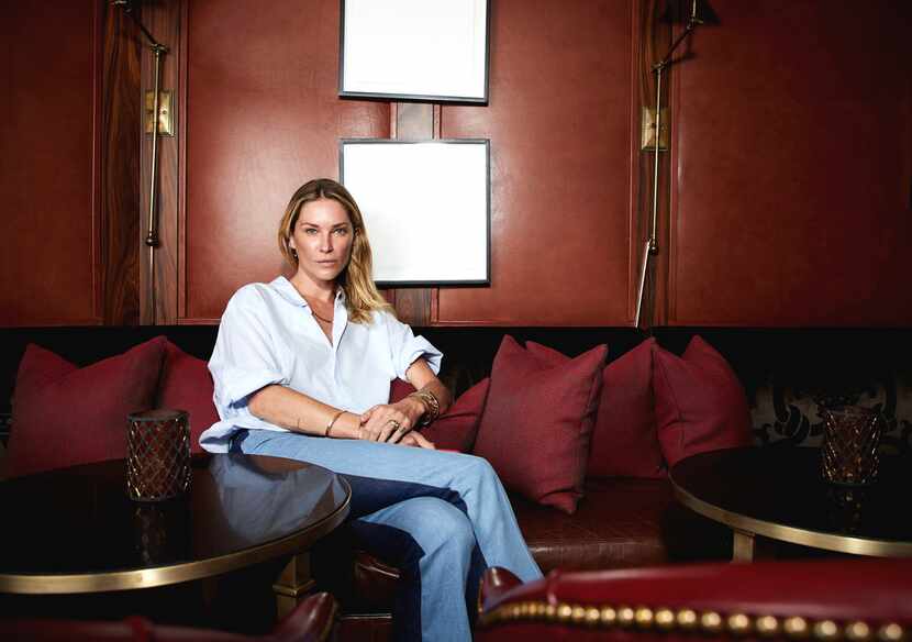 Irving-born model Erin Wasson, photographed exclusively for The Dallas Morning News at...