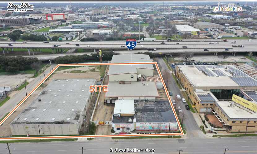 The just-sold block is between Interstate 45 and Good Latimer Expressway.