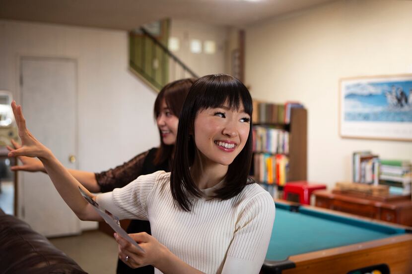 Tidying guru Marie Kondo has a new book "Joy at Work" about how to clean up your messy...