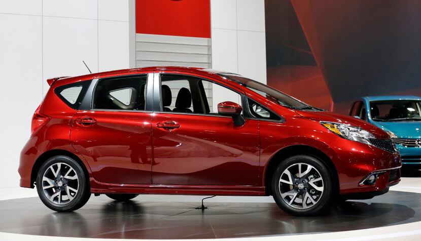 Nissan introduced the Versa Note SR at  the Chicago Auto Show at McCormick Place in Chicago...