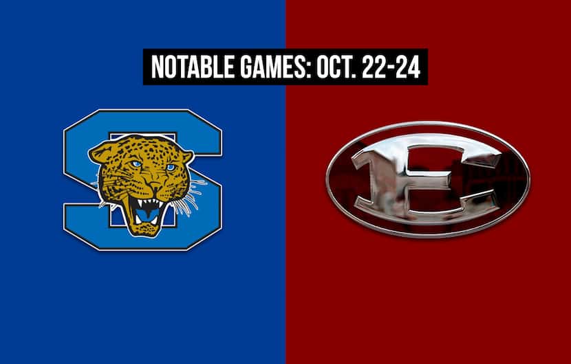 Notable games for the week of Oct. 22-24 of the 2020 season: Mansfield Summit vs. Ennis.