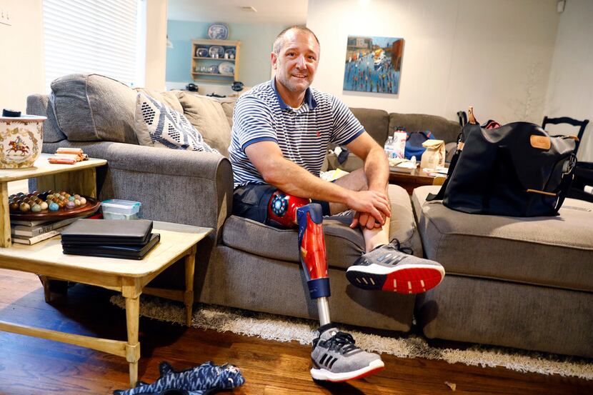 Five months ago, Michael Orlie could barely afford his family's monthly health insurance...