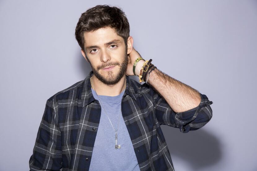 Country-pop star Thomas Rhett, whose new album 'Tangled Up' features a wide range of styles.