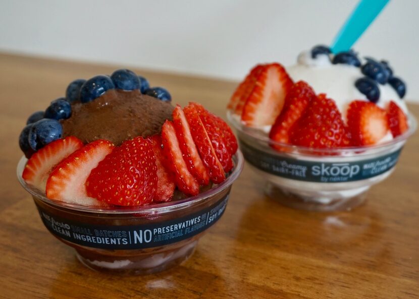 These "Skoop" desserts from Nekter Juice bar are totally dairy-free. And totally good.