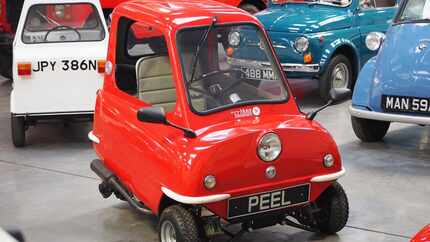 In the early 1960s, the Peel automotive company employed 40 workers in the seaport of Peel...