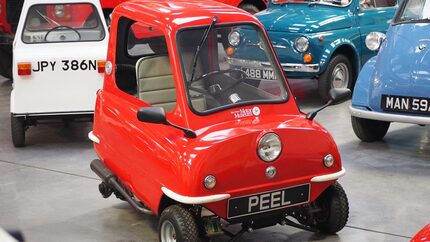 In the early 1960s, the Peel automotive company employed 40 workers in the seaport of Peel...