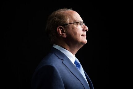 Larry Fink, founder and chief executive of the giant investment firm BlackRock