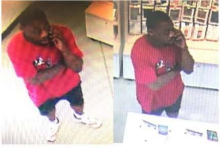 Police are asking for the public's help in identifying a man who stole cellphones from an...