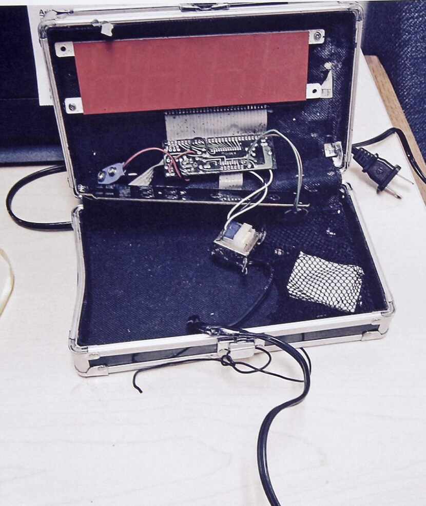 A teacher thought the homemade clock  that Ahmed Mohamed brought to school looked like a...