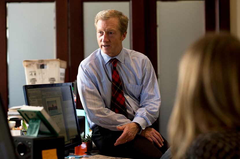 Tom Steyer, a billionaire who is raising a $100 million political fund with other...