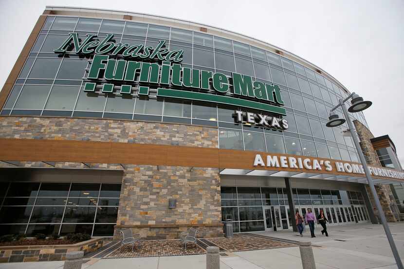  The Nebraska Furniture Mart in The Colony, photographed on Wednesday, March 18, 2015....