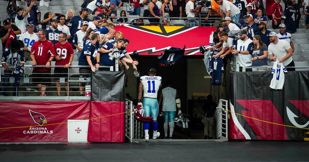 Sideline exclusive: Cowboys waste Dallas fans' Arizona takeover vs