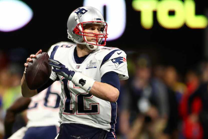 El mariscal de los Patriots de Nueva Inglaterra Tom Brady. GETTY IMAGES.
