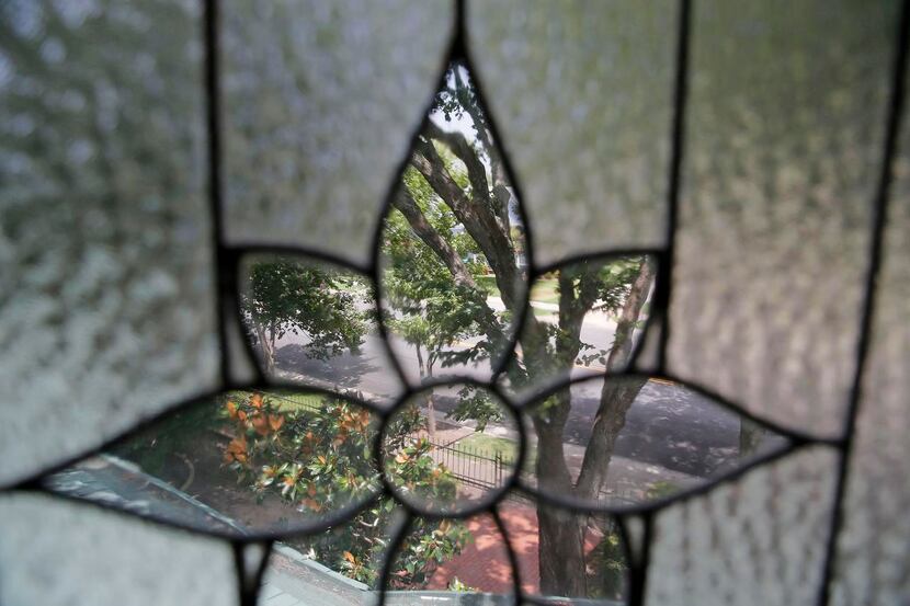 
The view of Ballard Avenue from the turret atop of The Birmingham House in downtown Wylie.
