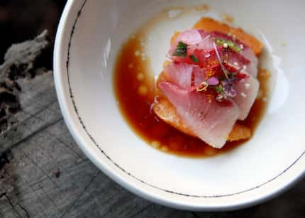 For an elegant evening that's not stuffy, sit at the sushi bar at Uchi. A standout dish is...