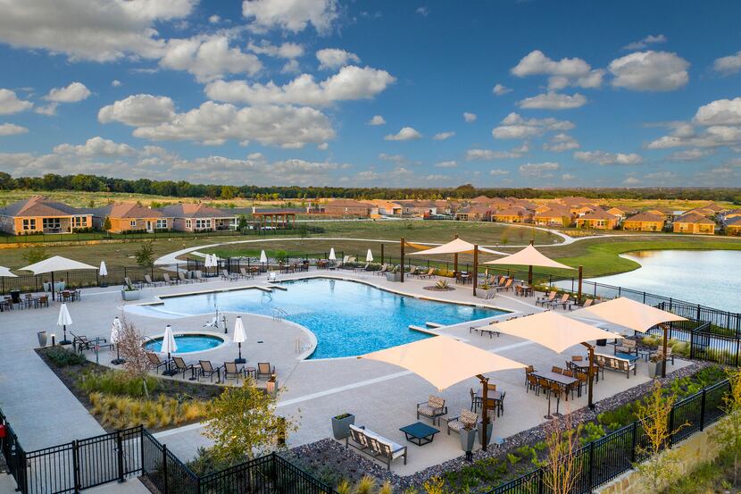 Six models are open daily for touring at Del Webb at Trinity Falls in McKinney and Del Webb...