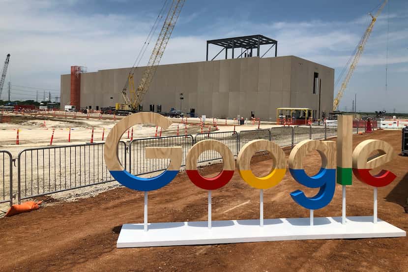 Google's $600 million data center is being built in Midlothian about 25 miles southwest of...